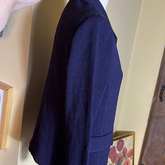 AUSTIN REED Size 8 Santana Knit Feel
Career Navy Blue Military Naval $189 NEW - Picture 9 of 16